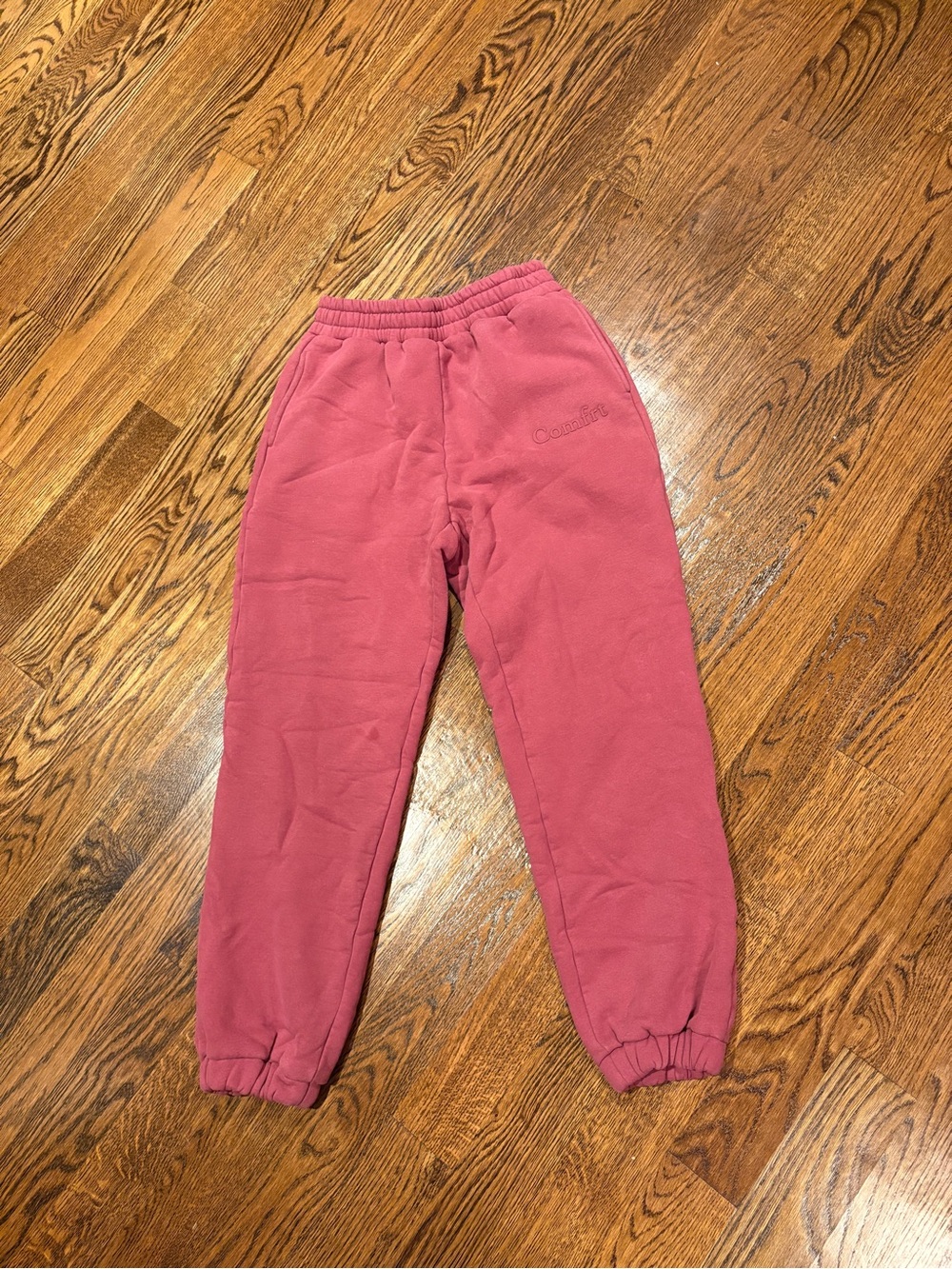 Comfrt raspberry color Fleece Sweatpants